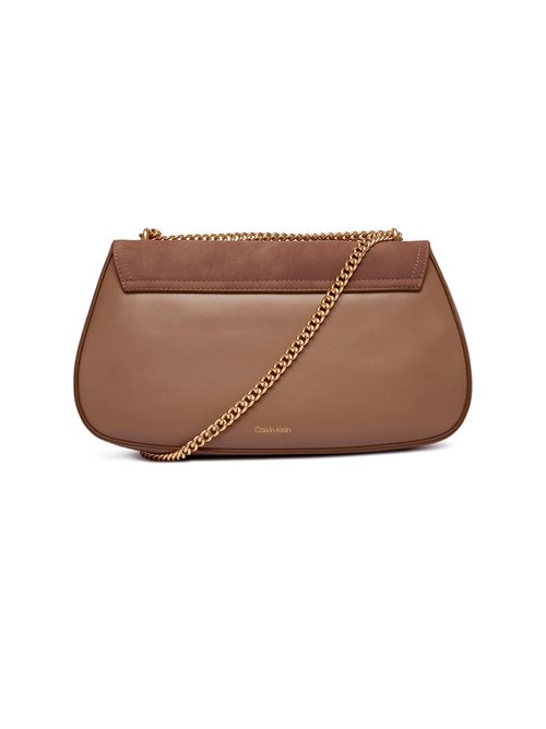 CALVIN KLEIN Chain Brushed Medium crossbody bag CALVIN KLEIN | LV04F3407GVFU